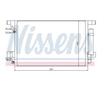 Condensador, aire acondicionado NISSENS 940029