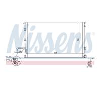 Condensador, aire acondicionado NISSENS 940087