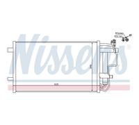 Condensador, aire acondicionado NISSENS 940149