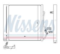 NISSENS 940192 Condensador, aire acondicionado