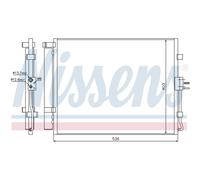 Condensador, aire acondicionado NISSENS 940217