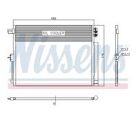 Condensador, aire acondicionado NISSENS 940411