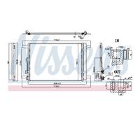 Nissens Condensador aire acondicionado 940834 con secador