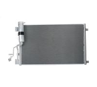 Condensador, aire acondicionado para BOSCH 1 986 AD2 051 para QASHQAI I 2 2007-