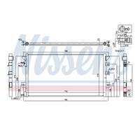 Condensador Aire Acondicionado Para Chrysler Voyager/Grand GS Dodge Caravan