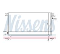 NISSENS 94878 Condensador, aire acondicionado