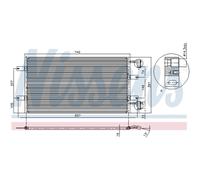 Condensador Aire Acondicionado Para Nissan Primastar Kasten X83 Renault Trafic