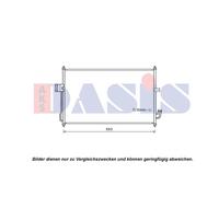 Condensador Aire Acondicionado para Opel Astra K B16 1.0 Turbo BMW 2