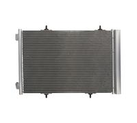 Condensador del aire acondicionado KTT110163 THERMOTEC para CITROËN PEUGEOT