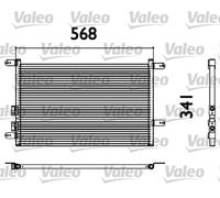 VALEO Condensador, aire acondicionado para ALFA ROMEO: 147, 156 (Ref: 817527)
