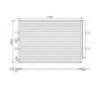 Condensador, aire acondicionado VALEO 822590