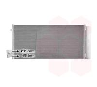 Condensador, aire acondicionado VAN WEZEL 06015713