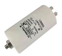 Condensador CBB60 450V 450VAC 20UF 25UF 30UF 35UF 40UF 50UF 60UF con inserto de tornillo 4 en la parte inferior(12uf 450V)