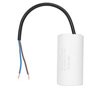 Condensador CBB60 de 120 Uf, Condensador de Funcionamiento de 250 VCa con Cable de 50/60 Hz para Compresor de Aire del Motor, Tolerancia de ±5%