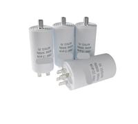 Condensador CBB60 de 4-60μF, 450V, condensador de funcionamiento de Motor de CA con tornillo for aire acondicionado/refrigerador/bomba de agua 50/60Hz, 1 Uds.(40uf)