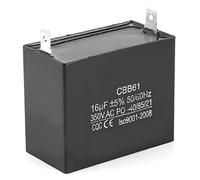 Condensador CBB61, Generador de Condensador de Arranque de Motor CBB61 CQC 350V AC 16uF