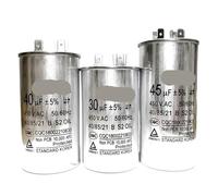 Condensador CBB65 de 450 V CA, 5 UF, 6 UF, 8 UF, 10 UF, 12 UF, 14 UF, 15 UF, 16 UF, 18 UF, 20 UF, 25 UF, 30 UF(30UF450VAC CBB65)