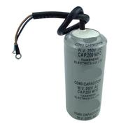 Condensador CD60 250 V 250 V CA 75 MFD 100 MFD 150 MFD 200 MFD 300 MFD 400 MFD 600 MFD 800 MFD 1000 MFD 1200 MFD/UF(250V600UF 103X45MM)