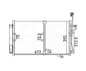 CONDENSADOR CG536G 20 759 648 905696 8FC351304771 37005433 48 03 979 43307