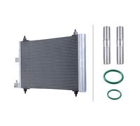Condensador Clima Con Secadora Kühlrohre Paralelo HELLA para U.a. Peugeot 406
