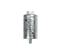 Condensador compatible con Candy 41039164 7µF con pestañas para secadoras