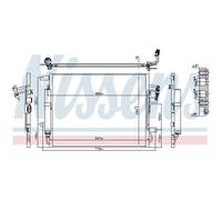 Condensador De Aire Acondicionado Con Secador NISSENS Para Land Rover Range LM