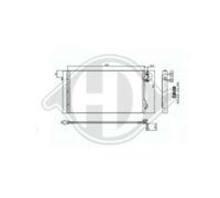 Condensador De Aire Acondicionado Con Secador Para BMW 1er E81 X1 E84
