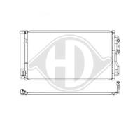 Condensador De Aire Acondicionado Con Secador Para BMW 1er F20 3er Touring