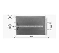 AVA COOLING SYSTEMS FD5675D Condensador, aire acondicionado