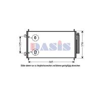 Condensador De Aire Acondicionado Con Secador Para Honda CR-V III RE
