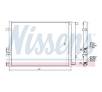 Condensador De Aire Acondicionado Con Secador Para Hyundai I20 PB PBT