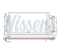 Condensador De Aire Acondicionado Con Secador Para Nissan Leaf ZE0 Suzuki Grand