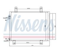 Condensador De Aire Acondicionado Con Secador Para Suzuki Splash EX Opel Agila