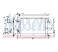 Condensador De Aire Acondicionado Con Secador Para Suzuki Vitara LY Chevrolet