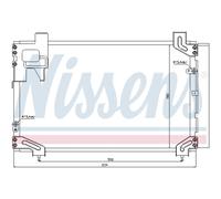Condensador De Aire Acondicionado Con Secador Para Toyota Avensis Station Wagon
