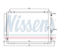 Condensador De Aire Acondicionado Con Secador Para Toyota Hiace IV Bus _H1_ _H2_