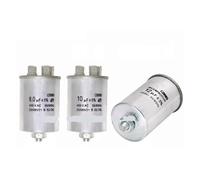 Condensador de aire acondicionado de tornillo inferior CBB65 450V 450VAC 20UF 25UF 30UF 35UF 40UF 45UF 50UF 55UF 60UF 80UF 100UF(17UF 75X40MM)