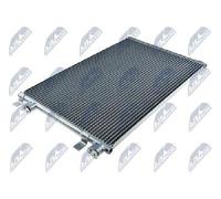 NTY Condensador Aire Acondicionado Aluminio Para Renault Scénic II JM0/1 1.6 16V