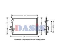 Condensador De Aire Acondicionado Para Land Rover Defender Station Wagon L316