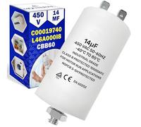 Condensador de Arranque 14µf 450V 50/60Hz con Código Original C00019740 para Ariston L46A000I8 para Fagor - MONTERAL