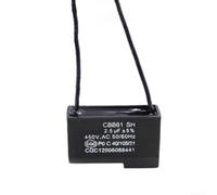 Condensador de Arranque 2.5uF 450V Metal Plástico | CBB61 2.5uF 450V, para ideal para techo y para mesa, para arranque para suave, compatible múltiples modelos, compacto