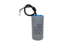 Condensador de arranque CD60, 250V, 75UF, 100UF, 150UF, 200UF, 250UF, 300UF, 350UF, 400UF, 500UF, 600UF, condensador de arranque de Motor, 2 uds.