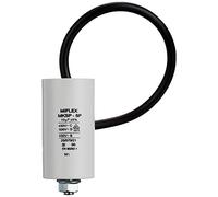 Condensador de Arranque, Condensador para Motor, 10µF, 450 V, 35 x 65 mm, Cable M8; Miflex; 10uF