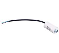 Condensador de Arranque, Condensador para Motor, 12 µF, 450 V, 35 x 65 mm, Cable M8; Miflex; 12 uF