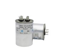 Condensador de arranque de aire acondicionado CBB65, condensador de compresor de 12,5 UF, carcasa de aluminio de 450V, 1 ud.