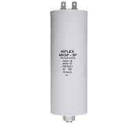 Condensador de Arranque de Motor 40 µF, 450 V 45 x 119 mm, Conector M8, Miflex, 40 uF.