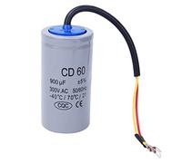Condensador de arranque de Motor CD60 300V AC 900uf, antiexplosión, buena autocuración para impulsar la bomba de aire acondicionado de corriente