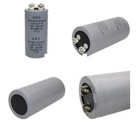 Condensador de arranque de motor CD60 ABS, 250V, 50UF, 75UF, 100UF, 150UF, 200UF, 300UF, 400UF, 600UF, 800UF, 1000UF, 1200UF, tornillo con terminal MFD, 1 Uds.(250V1200UF 110X50MM)