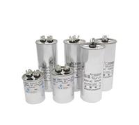 Condensador de arranque del compresor de aire acondicionado CBB65 450 V 6 UF/10 UF/16 UF/20 UF/30 UF/40 UF/50 UF/60 UF/70 UF/80 UF ±5%(55UF 125x50mm)