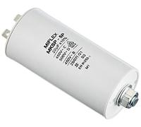 Condensador de Arranque del Motor de Miflex, 20 µF, 450V, 40 x 83 mm, Conector M8